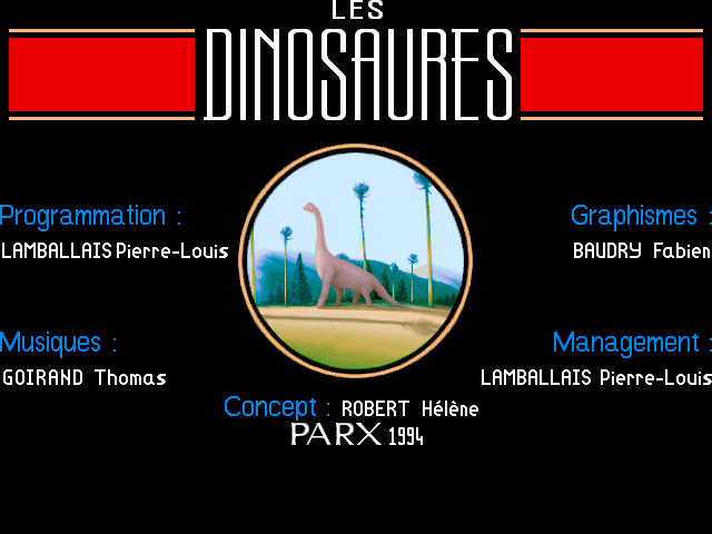 Screenshot of Dinosaures, Les