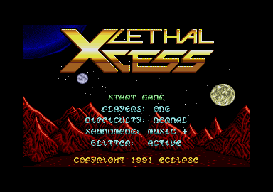 Large screenshot of Lethal Xcess
