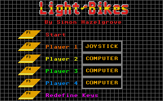 Screenshot of Light-Bikes