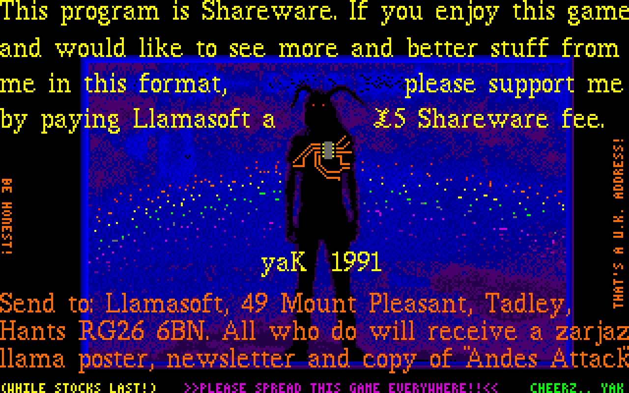 Thumbnail of other screenshot of Llamatron