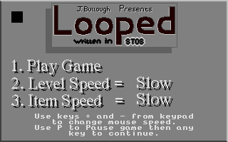 Large screenshot of Looped