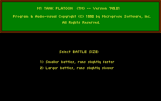 Thumbnail of other screenshot of M1 Tank Platoon