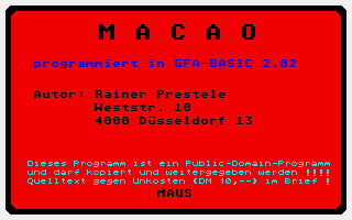 Screenshot of Macao