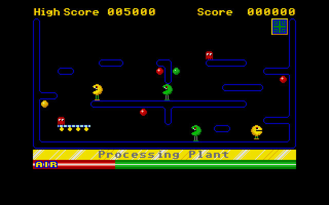 Pacman makes a cameo in one of the later levels.