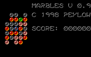 Screenshot of Marbles