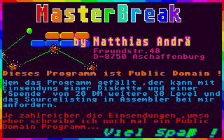 Large screenshot of Masterbreak