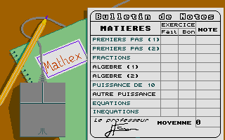 Large screenshot of Mathex College - 6e-5e-4e-3e