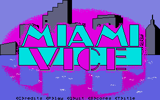 Large screenshot of Miami Vice