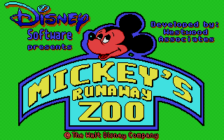 Thumbnail of other screenshot of Mickey's Runaway Zoo