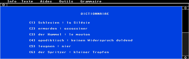 Large screenshot of Micro Bac Allemand