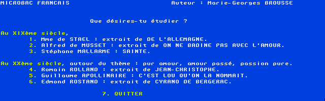Thumbnail of other screenshot of Micro Bac Français