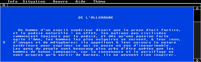 Screenshot of Micro Bac Français