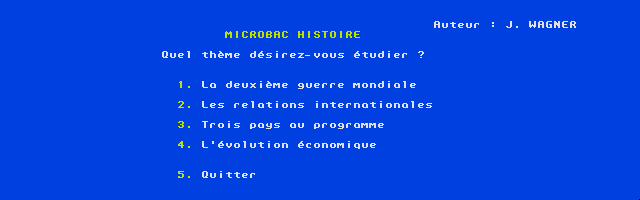 Thumbnail of other screenshot of Micro Bac Histoire