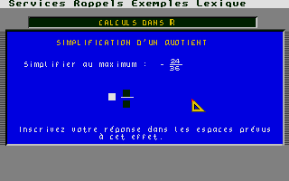 Screenshot of Micro Brevet Mathématiques
