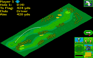 Thumbnail of other screenshot of Microprose Golf