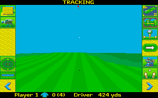 Screenshot of Microprose Golf