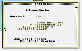 Thumbnail of other screenshot of Minen Suche