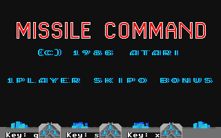 Thumbnail of other screenshot of Missile Command