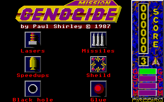 Large screenshot of Mission Genocide