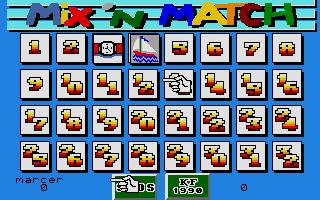 Large screenshot of Mix' n Match