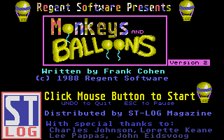 Thumbnail of other screenshot of Monkeys & Balloons