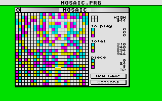 Screenshot of Mosaic