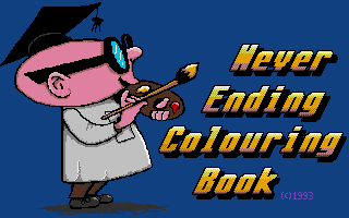 Screenshot of Never Ending Colouring Book