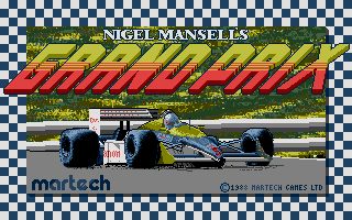 Screenshot of Nigel Mansell´s Grand Prix