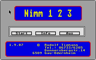 Screenshot of Nim 123