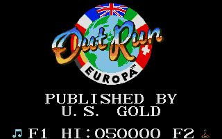 Screenshot of OutRun Europa
