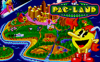 Screenshot of Pac-Land