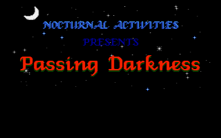 Large screenshot of Passing Darkness