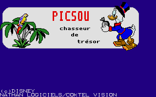 Large screenshot of Picsou Chasseur de Tresor