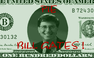 Screenshot of Pie Bill Gates
