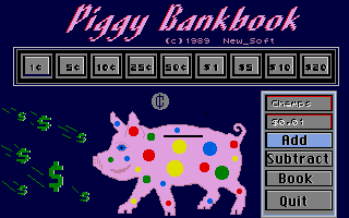 Large screenshot of Piggy Bankbook
