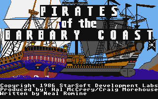 Screenshot of Pirates of the Barbary Coast