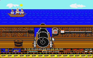 Screenshot of Pirates of the Barbary Coast