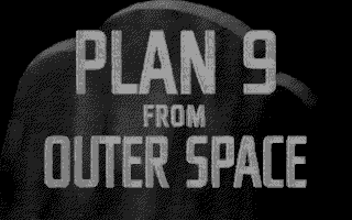 Screenshot of Plan 9 From Outer Space