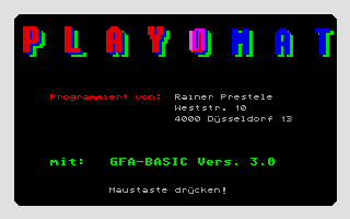 Screenshot of Playomat