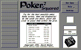 Large screenshot of Poker Squared