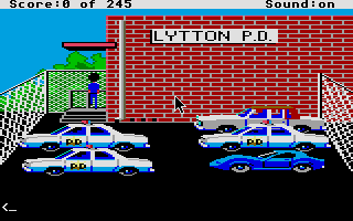 Thumbnail of other screenshot of Police Quest - In Pursuit of the Death Angel