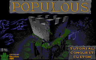 Screenshot of Populous