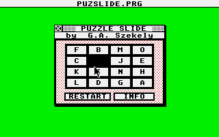 Screenshot of Puzzle Slide