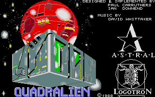 Screenshot of Quadralien