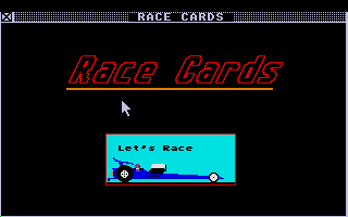Large screenshot of Race Cards