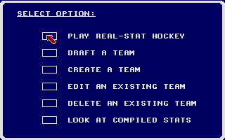 Thumbnail of other screenshot of Real Stat Hockey