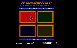 Screenshot of Remember