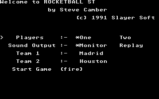 Thumbnail of other screenshot of Rocketball ST