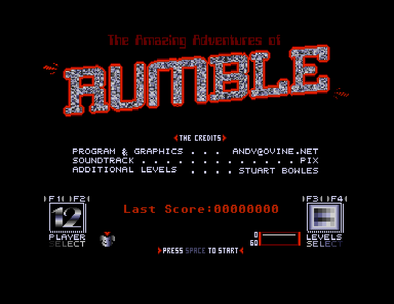 Screenshot of Rumble (The Amazing Adventures of)