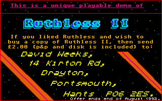 Thumbnail of other screenshot of Ruthless II